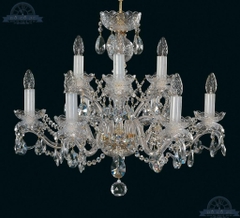 Đèn chùm pha lê Séc Bohemia 9 bóng