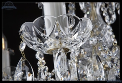 Đèn chùm pha lê Séc Bohemia 10 bóng