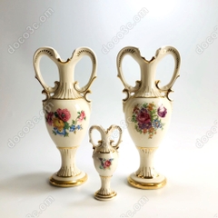 Đôi bình cổ + 1 bình nhỏ của Tiệp