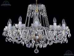 Đèn chùm pha lê Séc Bohemia 12 bóng