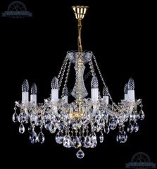 Đèn chùm pha lê Séc Bohemia 8 bóng