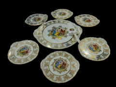 Bộ đĩa bánh sứ Tiệp cao cấp – Biểu tượng tinh tế cho bàn tiệc thượng lưu