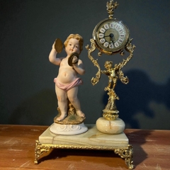 🎺 Đồng hồ “thiên thần nhạc hội” – tuyệt mỹ phẩm trang trí phong cách hoàng gia 🎼