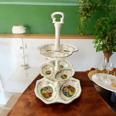 Liễn sứ 3 tầng sản xuất tại Karlovy Vary Cộng hoà Séc mã PVN346