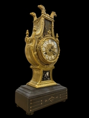 Bộ Đồng hồ chân nến Verde Alpi Marble and Bronze