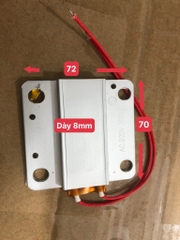 Tấm nhiệt 220V-200W 70x72x8mm