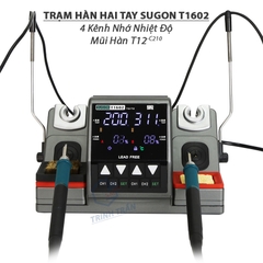 Trạm hàn thiếc SUGON T1602 Máy 150W