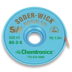 Dây hút thiếc Chemtronics SOLDER-WICK size 80-3-5 dài 1.5m