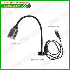 Đèn kỹ thuật gắn bàn siêu sáng đế hít nam châm