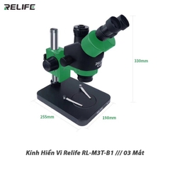 Kính hiển vi RELIFE RL-M3T-B1 ( 3 Mắt Có LED )