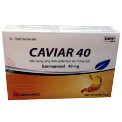 Thuốc Caviar 40Mg - Công ty cổ phần Dược TW MEDIPLANTEX