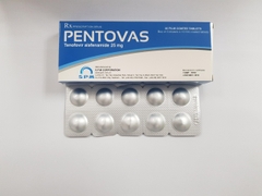 Thuốc Pentovas S.P.M điều trị viêm gan siêu vi B mãn tính (3 vỉ x 10 viên)