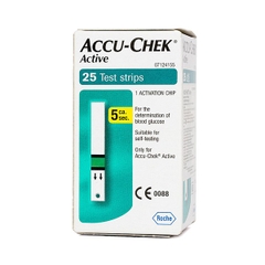 QUE THỬ ĐƯỜNG HUYẾT ACCU-CHEK ADVANTAGE 25 CÁI