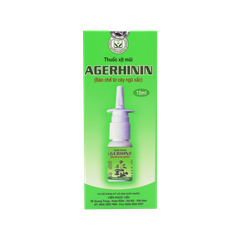 Agerhinin Thuốc Xịt Trị Viêm Mũi