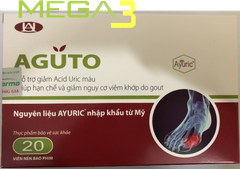 AGUTO ( Ayuric ) Hạ acid Uric máu