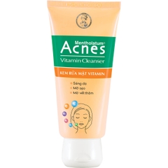 Acnes Vitamin Cleanser – Kem Rửa Mặt Vitamin 100g