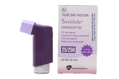 Thuốc xịt điều trị hen Seretide Evohaler 25/250