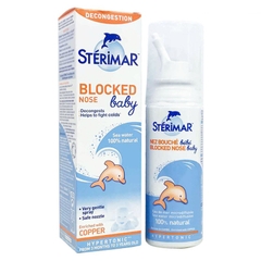 XỊT MUỐI BIỂN STERIMAR NEZ BOUCHE 3 tháng - 3 tuổi