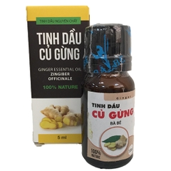 BÀ BÉ TINH DẦU CỦ GỪNG 10ML