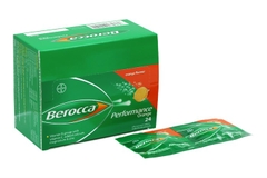 Viên sủi  bổ sung vitamin, khoáng chất Berocca Performance vỉ xé 24 viên