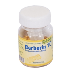 Berberin 10mg Cửu Long