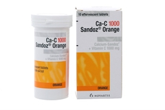 Ca -C 1000 Sandoz Orange 10 viên