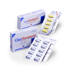 Clarithromycin 250mg H/2vi*10viên- Domesco- 46