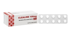 Clealine 100mg trị triệu chứng trầm cảm (6 vỉ x 10 viên)