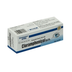 Thuốc nhỏ mắt Cloramphenicol 0.4 8ml