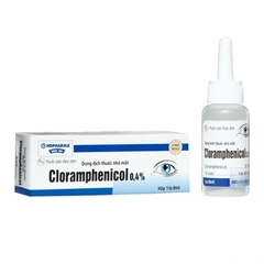 Thuốc nhỏ mắt Cloramphenicol 0.4 8ml