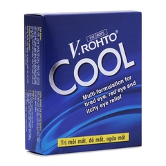 Thuốc nhỏ mắt trị mỏi mắt, đỏ mắt, ngứa mắt V.Rohto Cool (12ml)