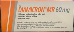 Thuốc Diamicron Mr 60Mg