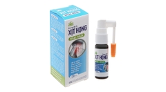 Dung dịch xịt họng Nhất Nhất hỗ trợ giảm ho, khản tiếng chai 20ml