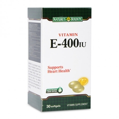 Thực phẩm bảo vệ sức khỏe bổ sung Vitamin E Natures Bounty Vitamin E-400IU