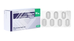 Emanera 40mg trị viêm loét thực quản do trào ngược (4 vỉ x 7 viên)