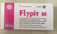 Flypit 10mg - Thuốc điều trị tăng cholesterol trong máu hiệu quả