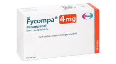 Fycompa 4mg điều trị bổ trợ cơn động kinh khởi phát cục bộ (2 vỉ x 14 viên)