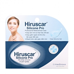 Gel trị sẹo Hiruscar Silicone Pro