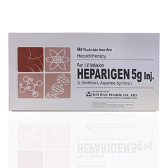 heparigen 5g/10ml điều trị hiệu quả các bệnh lý về gan ( hộp 10 ống)