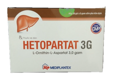 Hetopartat 3G hộp 30 gói x 5g thuốc cốm Mediplantex