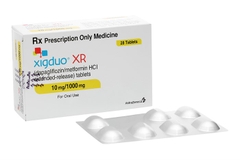 Thuốc trị tiểu đường Xigduo XR 10mg/1000mg 28 viên