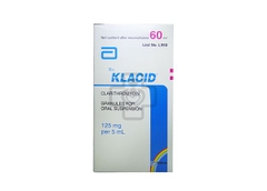 Klacid 125mg/5ml Hộp 1 Lọ 60ml