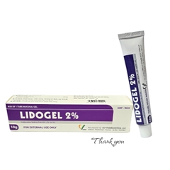 Lidogel 2% VCP 10g - Thuốc gây tê tại chỗ niêm mạc hiệu quả