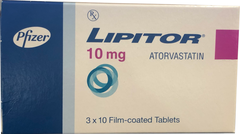 lipitor 10mg hộp 3vỉ*10viên