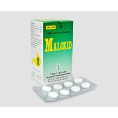 Thuốc dạ dày Maloxid hộp 10 vỉ x 8 viên nhai