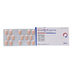 Glucovance 500mg/2.5mg