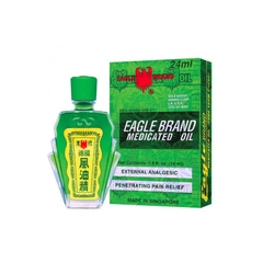 Dầu gió xanh Singapore Eagle Brand Medicated Oil - 24ml