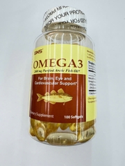 Thực phẩm bảo vệ sức khỏe GNS Omega3 2000 mg Fish Oil  (100 nang mềm)