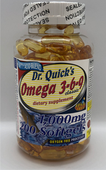 Thực phẩm bảo vệ sức khỏe  Dr.Quick's  OMEGA3-6-9