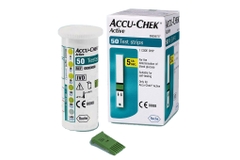 Que thử đường huyết Accu-Chek Active hộp 50 que